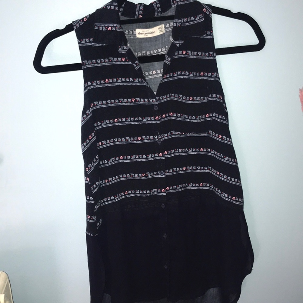 abercrombie striped shirt